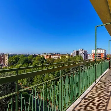 Sunny & Updated Flat With Panoramic City View 50M From M4 Stop Milaan Buitenkant foto