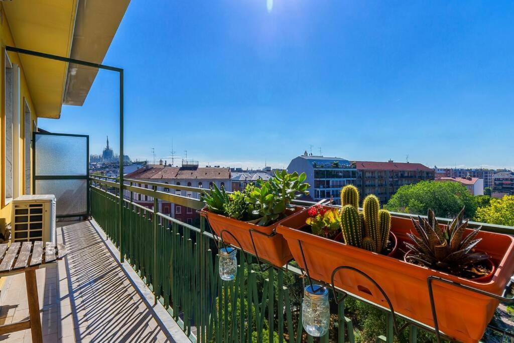 Sunny & Updated Flat With Panoramic View 50m From M4 Stop * Milaan